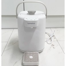 루미닉 자동출수형 스마트 온도조절 유리분유포트, LMC-BW21C