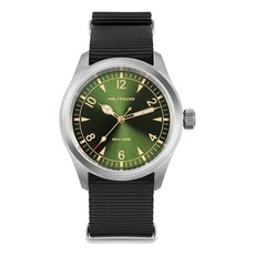 TACTICAL FROG Militado ML08 필드 시계 일본 스윕 VH31 / 515 Movt 달력 포함 38mm 남성용 밀리터리 사파이어 크리스탈 10 ATM 방수 아날