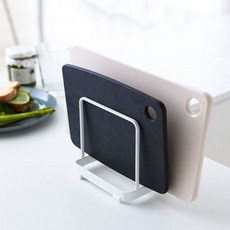 미니멀리즘 칼 도마 거치대 블랙 도마정리 철제정리대 도마정리대