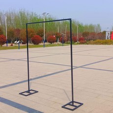 배경지 거치대 유튜브 촬영용 스탠드 3x3m 사각 골드 프레임, 7 블랙2m높이X2m와이드사각파이프 레귤러