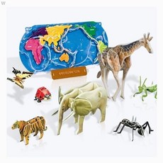 교과서 시리즈 3종세트 곤충 동물 화산대와지진대 cha*4068GJ