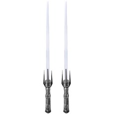 1+1 다크 라이트 세이버 세트 소리나는 LED 광선검 무지개 불빛 장난감 칼 길이 조절 합체 변신 레이저 야광 검 레이져 봉, R99731B(블레이드 광선검 2개세트, 1개