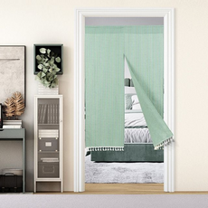 방문 현관 입구 가림막 커튼 천 소재 가리개 공간분리 파티션 문앞 가림막 실내 가림막