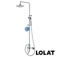 LOLAT 羅力 簡約SPA沐浴水龍頭 鉻, 1個