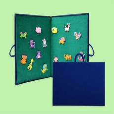 하나스마트 양면매직가방 숫자놀이 융게시판 놀이판