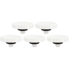 PATIKIL 카메라 셔터 버튼 5팩 소프트 릴리스 버튼 순동 오목형 니콘용 후지필름용 라이카 DSLR/SLR 카메라용 오렌지색, White, 1개