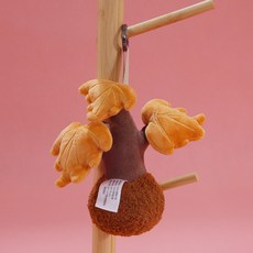 Eleph Bunny 盆栽吊飾 仿真水果毛絨鑰匙扣, PT盆栽吊飾-楓樹,15cm【PT】, 1個