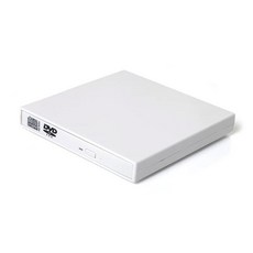 외부 블루레이 드라이브 USB 3.0 광학 드라이브 버너 플레이어 CD DVD RW, 1) white