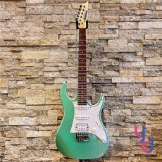 Ibanez GRX40 BKN 電吉他 小搖座 單單雙 Gio系列, 綠色, 1個