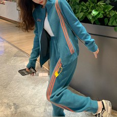 【遮肉顯瘦】運動套裝女 休閒套裝 春秋套裝 兩件套 衛衣套裝 時尚潮流 外貿品質 寬鬆舒適 年輕休閒 外穿健身