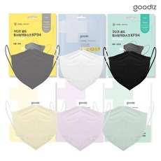 실드 KF94 컬러마스크 30매(대 새부리형개별포장, 1개, KFGDS94-30P