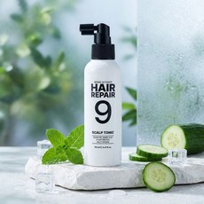 바이옴 액티브 두피쿨링 진정 에센스 헤어리페어9 스칼프 토닉 150ml EGF 아미노산, 150ml x 1개
