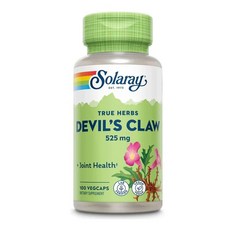 Solaray 魔鬼爪素食膠囊 525mg, 100顆, 1罐