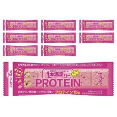 Asahi 朝日 蛋白穀物棒 草莓口味, 9個, 39g