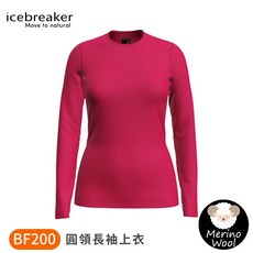 icebreaker BF200 圓領長袖上衣