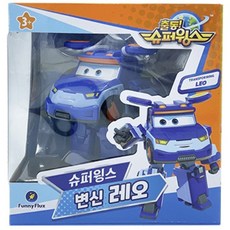 슈퍼윙스 변신 레오 장난감, 혼합색상, 1개