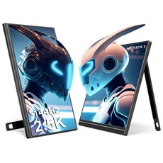VEOUT V1Pro 16인치 2.5K 144Hz 노트북/Xbox/Switch용 휴대용 게이밍 모니터 보조 외부 화면, V1Pro-블랙, 40.64cm