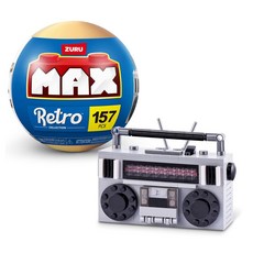 ZURU Max Premium Retro : Cassette Radio : 157 줄루 맥스 프리미엄 레트로 라디오 카세