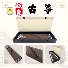 紙紮古箏 可刻名/紙紮樂器/紙紮國樂/紙紮箏 秦箏/祭祀祭祖/清明用品 百日, 1個