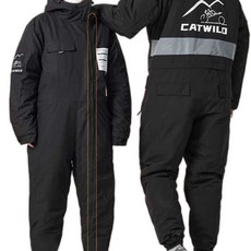 남자 보드복 점프슈트 아웃도어 L 여자 파란색 따뜻한 일체형 겨울