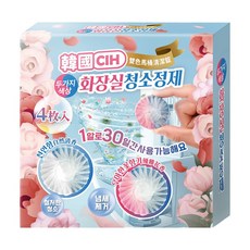 CIH 雙色馬桶清潔錠，自動清潔除臭，長效維持馬桶潔淨, 1個, 250g