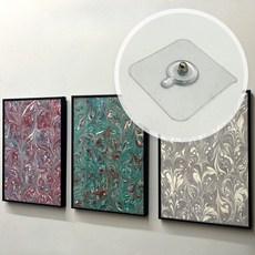 무타공 못없이 액자걸이 나사 후크