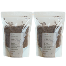 소양방앗간 저온로스팅으로 갓 볶은 볶음 통들깨, 2개, 500g