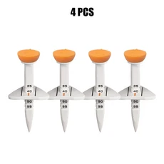 4/8/16/32개 33-55mm 높이 조절 가능 골프 티 트레이닝 액세서리, 05 Orange 4 Pcs