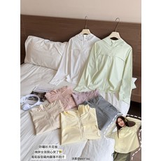 WR167℃汽泡斗篷服女夏騎行遮陽防紫外線透氣冰絲連帽防曬衣