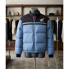 혼다 hondaxphyps Honda Wing logo Short PufferDusty Blue, S