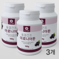 마음바른농부 아로니아환, 3개, 100g