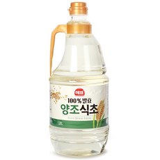 해표 무침용 양조식초 피클초 요리용 발효식초1.8L