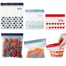 지퍼백 ( 1L 30개+0.4L 30개+0.3L 25개) 세트, 1개, 85개, 혼합