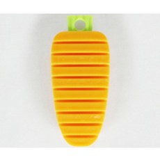 일본 코쿠보 당근 모양 주방솔 다용도 세척 브러쉬, 혼합색상, 1개