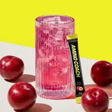 아미노코치 전해질 BCAA 에스세븐 자두맛, 28개, 6g