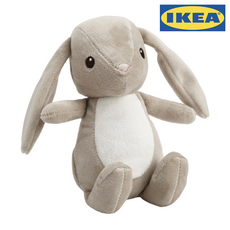 이케아 토끼 소형 봉제 인형, 1개