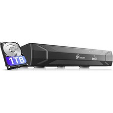 Loocam 8CH 5MP PoE NVR PoE 네트워크 Vedio Recorder - 최대 8대의 유선 IP 카메라 지원1080P3MP4MP5MP 1TB HDD 내장 호환되는, Loocam 8CH 5MP PoE NVR PoE 네트워