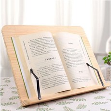 우드 각도 조절 책 받침대 1단 대형 독서대 39x28cm, 독서대1단