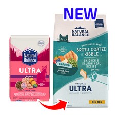 [내추럴발란스] 인도어 울트라 닭고기 연어 6.8kg, 1개, 닭+당근+감자+콩