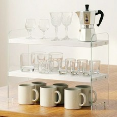 모루코 책상 정리 미니 선반, 3단, 화이트