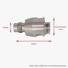 ANEST IWATA WS400 스프레이건 커넥터 일회용 물뿌리개 피팅 컵 캔, 01 1 pcs