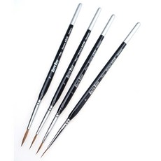 【汶采】馬可威Marco Wave純貂毛線筆AR26 (0/1/2/3號) 水彩 勾勒 線筆 貂毛筆, 1個, 1