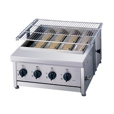 린나이 RG-440F 가스그릴 야끼바 하화식 생선구이기 업소용 4버너