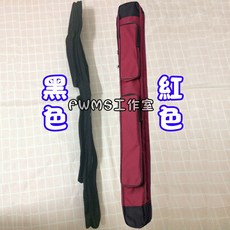 帆布雙層劍袋刀袋 雙拉鏈COS道具, 1個, 紅色105CM雙層刀劍袋
