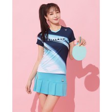 코랄리안 여성 스포츠 기능성 반팔 티셔츠 [CRTC2395] 운동복 탁구 배드민턴 테니스 러닝 골프