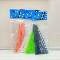 늘넷 케이블타이 200mm 50개입 색상랜덤 전선고정