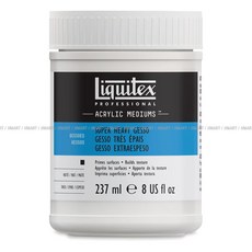 리퀴텍스 전문가용 슈퍼 헤비 젯소 (237ml 946ml) LX7808 LX7832, 1개, 237ml