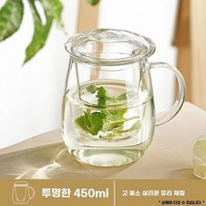 우유데우는기계 우유스티머 밀크스티머, B.투명하고인쇄되지않은버전450ml고붕규산유리