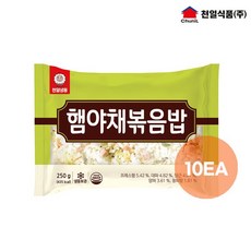 [천일식품] 햄야채볶음밥250g 10봉, 250g, 10개