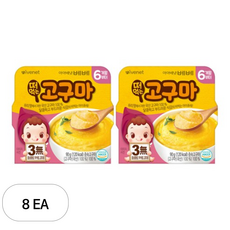 아이배냇 떠먹는 군단호박 90g, 고구마맛, 8개